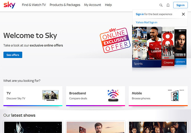 Watch Sky TV in the Netherlands