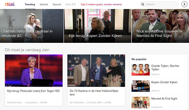 RTL XL Netherlands