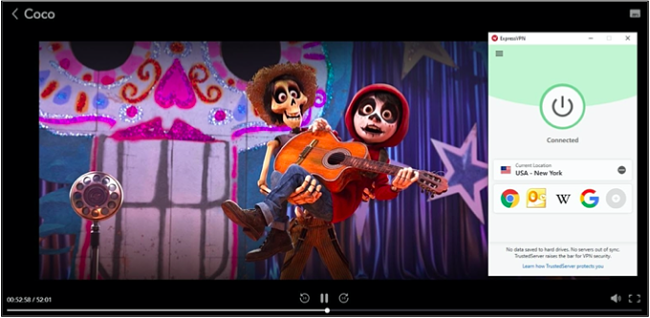 כל שרתי ExpressVPN ביטלו את החסימה של דיסני + בניסיון הראשון וזרמו באפס חצי.