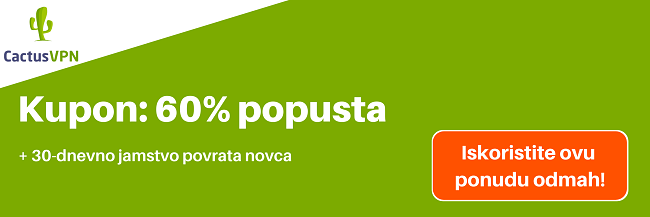 Važeći CactusVPN kupon