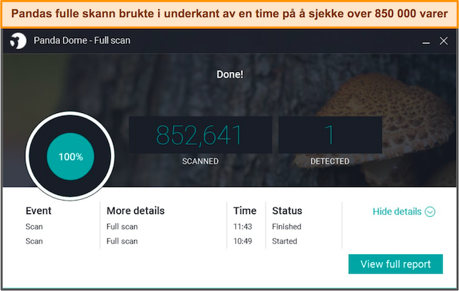 beste skybaserte antivirus panda full rapport