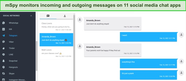Monitor your teens social media with mSpy